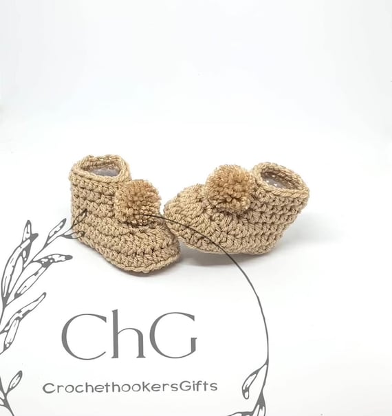 Baby booties etsy sale
