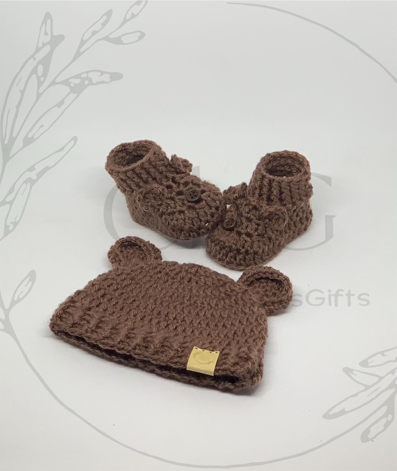 Baby bear booties outlet