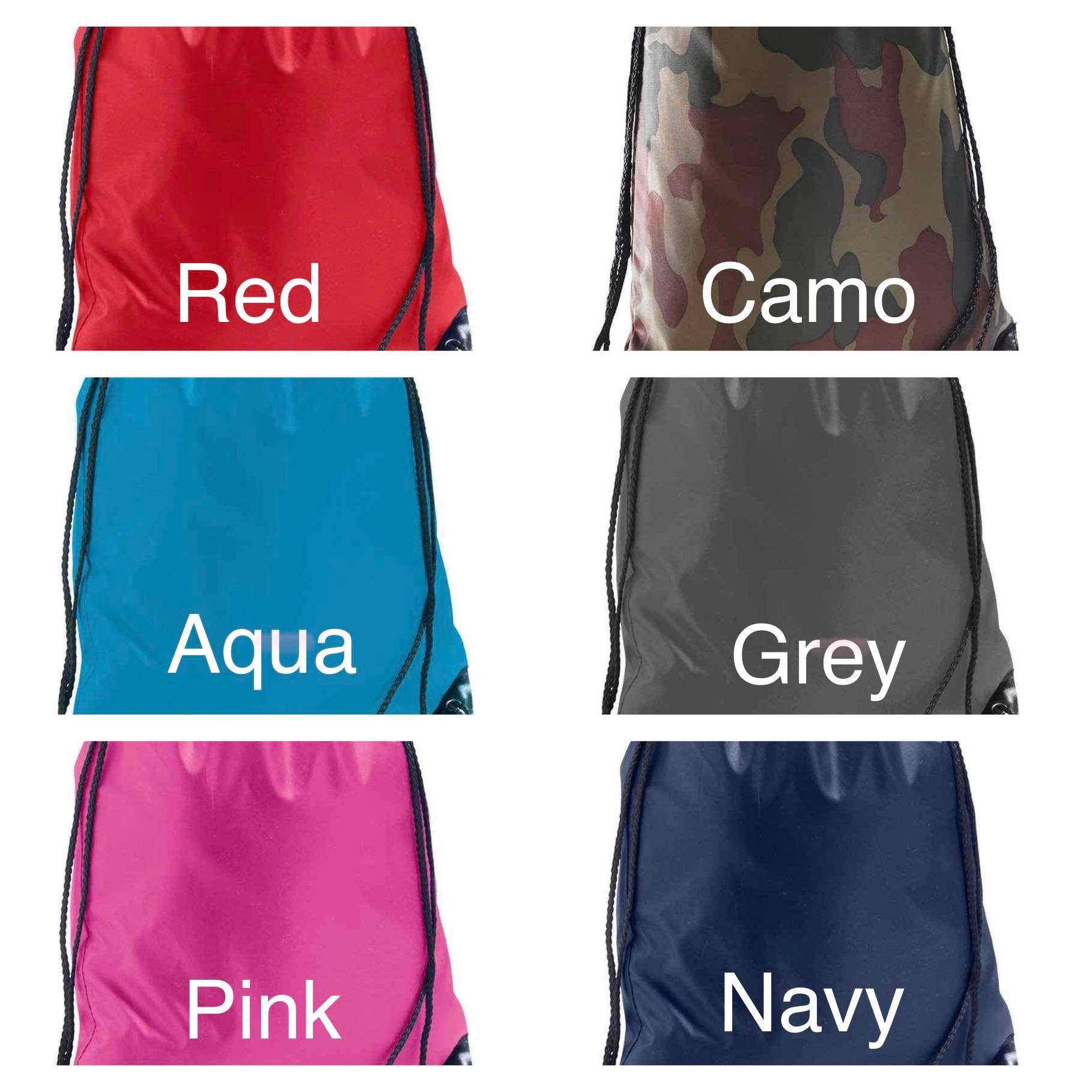 Drawstring Wellies Personalised Gym Bag, Kit Bag, Boot Bag, Shoe Bag, Wellie Bag, Dance ...