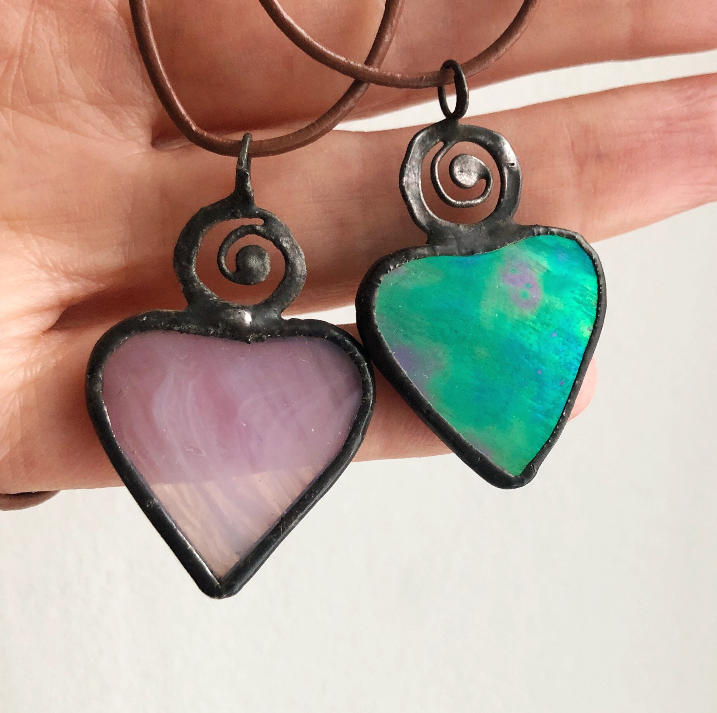 ネックレス・ペンダント VVV Glass Heart Mix Beads Necklace 4BFK423 il_340x270.4792604078_kcu1.jpg