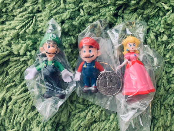 Mario best sale figurine set