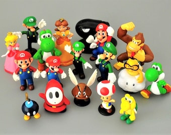 Super Mario Figure Set Toys - New Type Added