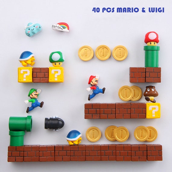 Super Mario magnet set