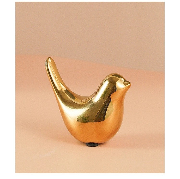 Home Decor Birds Art Metal Bird Sculptures and Statues 3 Etsy