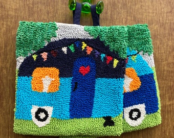 potholders, kitchen, gift, Mother's Day, caravan, camping, humor, friendship, cook, affordable