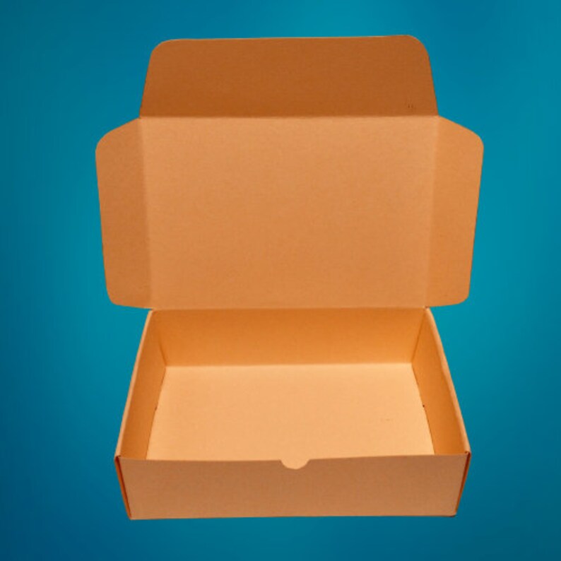 Rectangle Box Template Rectangular Box Shoes Box Shipping Etsy Australia