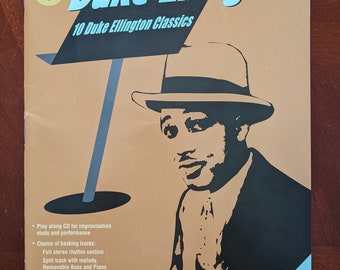 Duke Ellington Jazz Play Along Book and CD for B & E flat, C volume 1