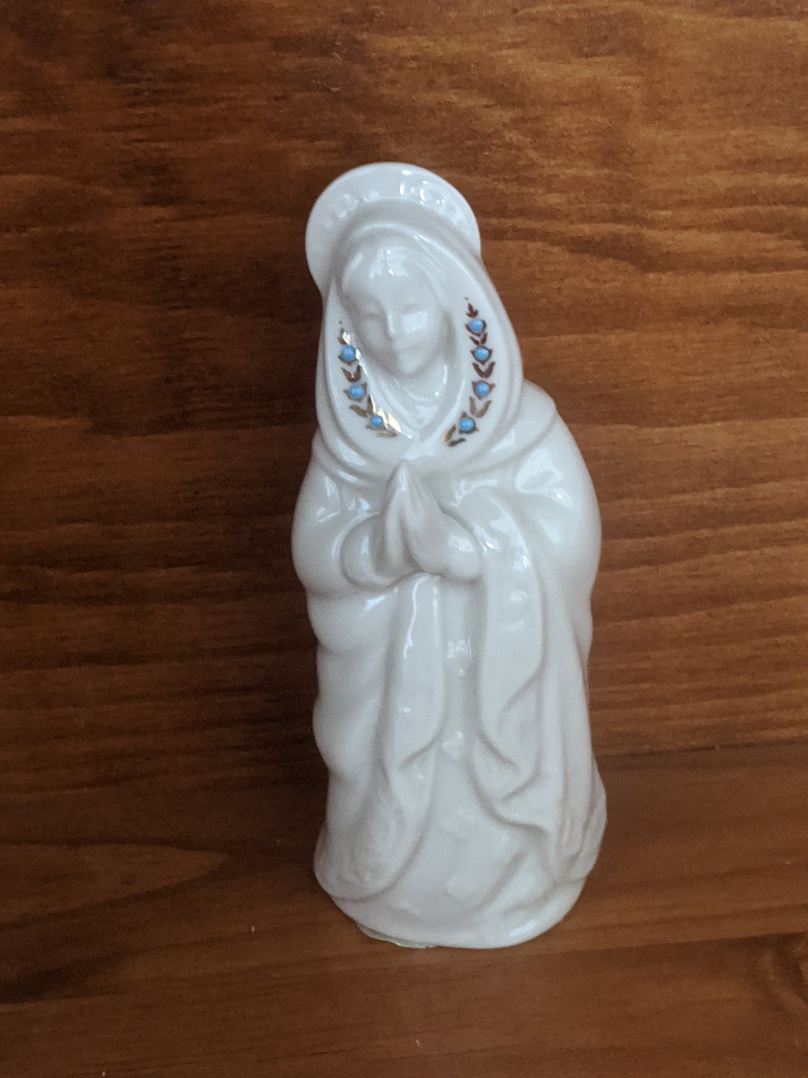 Lenox China Jewels Series Virgin Mary Figurine Christmas image 2