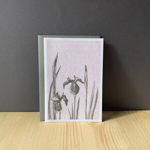 Carte pliante Iris