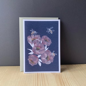 Klappkarte Bienen