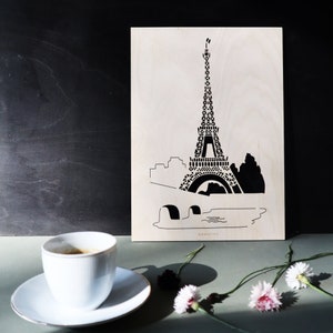 Tour Eiffel en bois