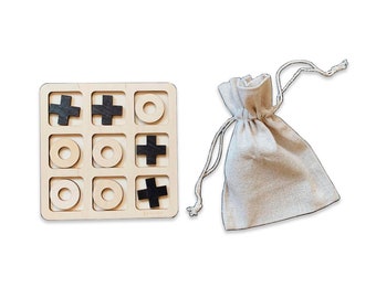 Wooden Tic-Tac-Toe