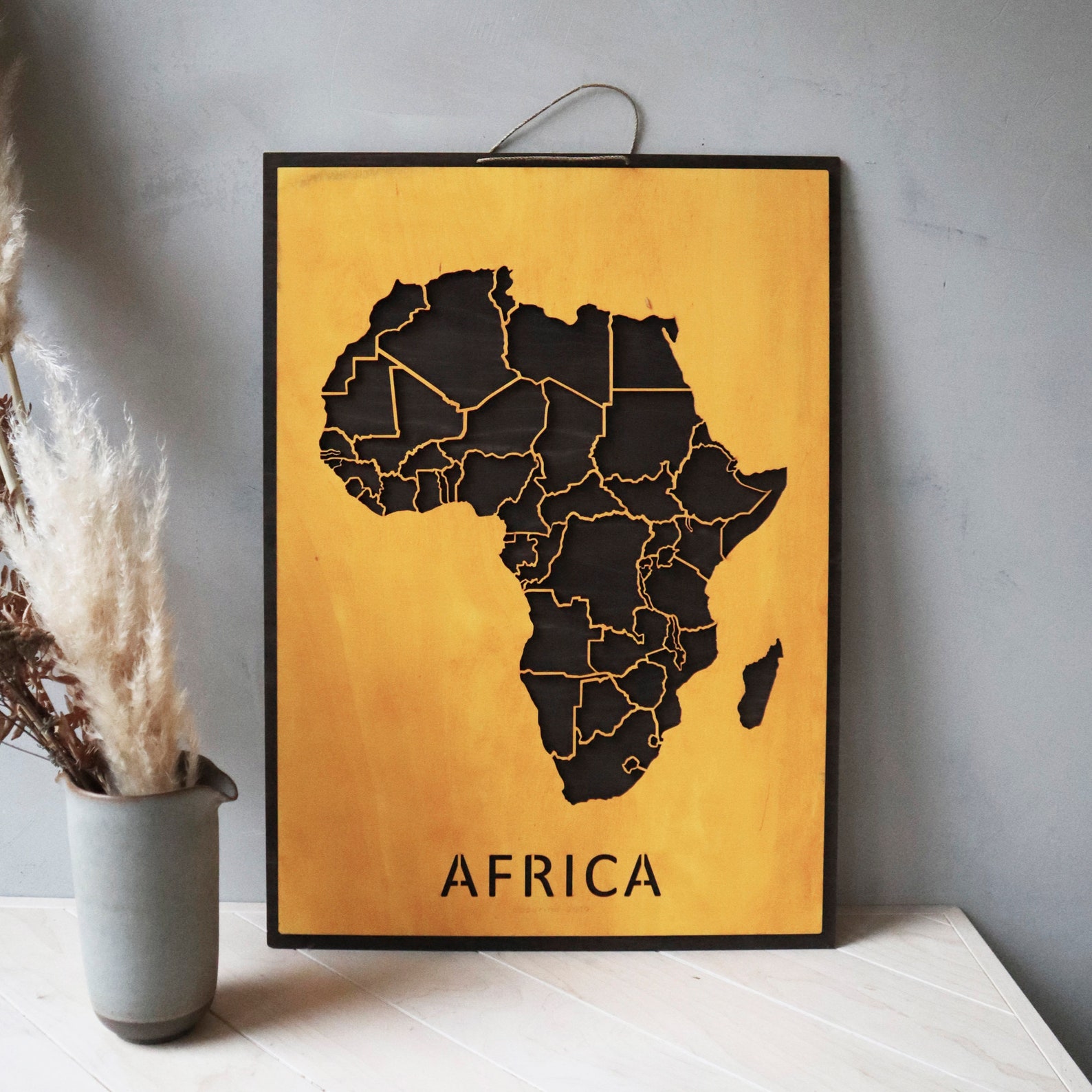 Wooden Africa Etsy