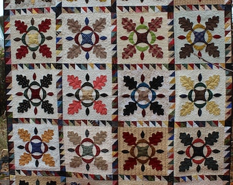Handmade Quilt 72" x 90"