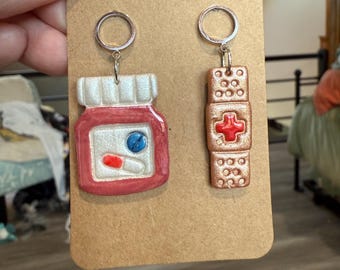 Medical Clay Earrings