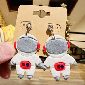 Astronaut Earrings