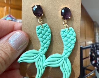 Mermaid Tail Earrings