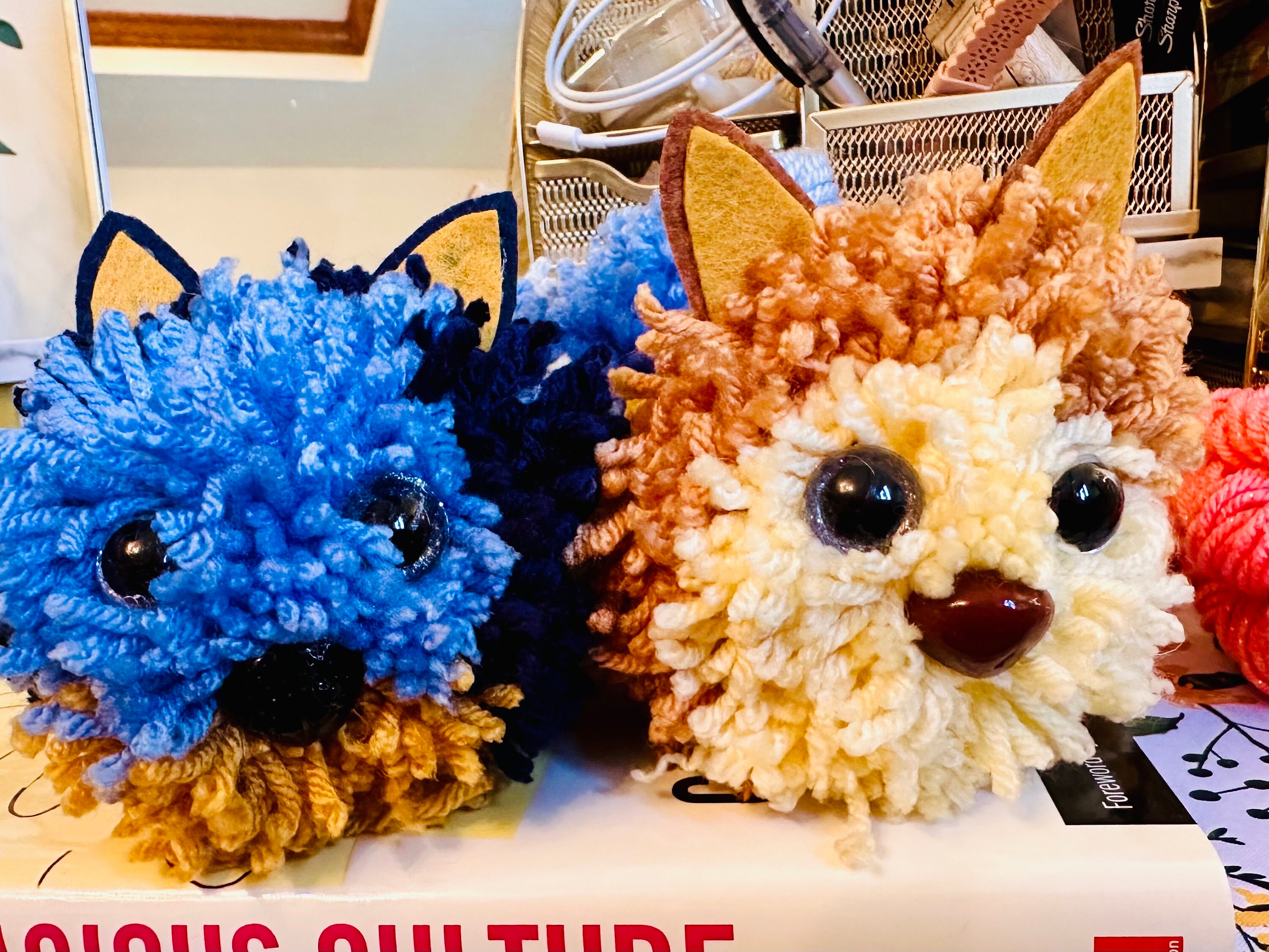 Bluey Yarn Dog Plush Etsy