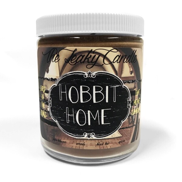 Hobbit Home ~ Lord of the Rings inspired soy candle ~ 4oz tin OR 8oz jar