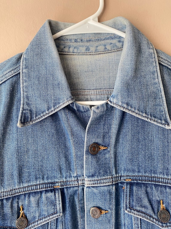 Vintage 70s Levi Strauss Jean Denim Jacket - No Pockets
