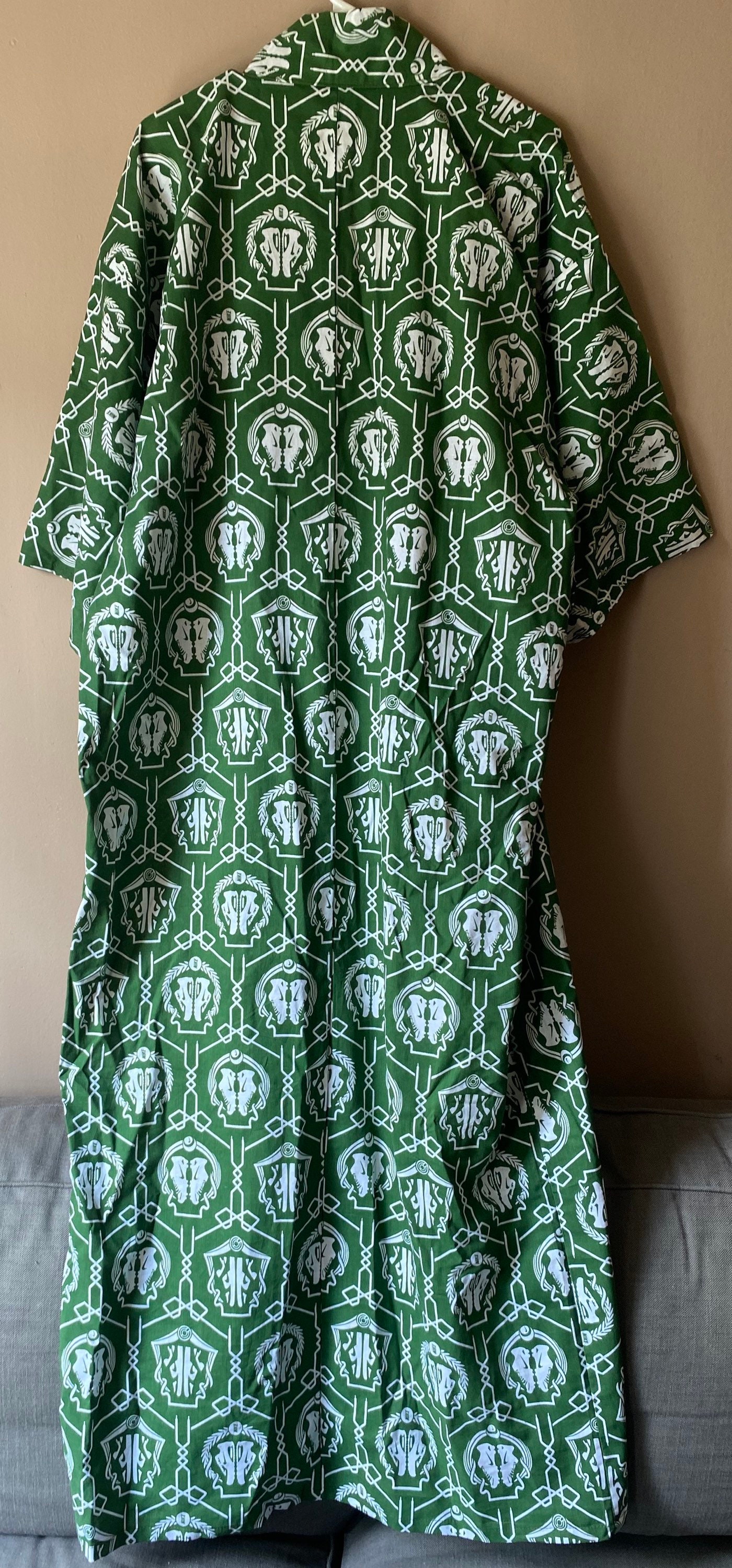 Vintage 90's Nike Kimono Yumata - Green - Air Force Jordan's