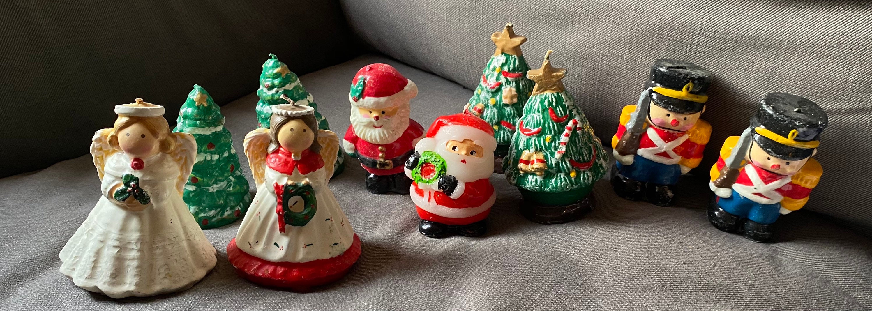 Vintage Hallmark Other Christmas Holiday Candles Angels Etsy