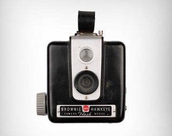 Black & White vintage camera, Hawkeye Brownie camera, Camera photography, Retro cameras, Digital download