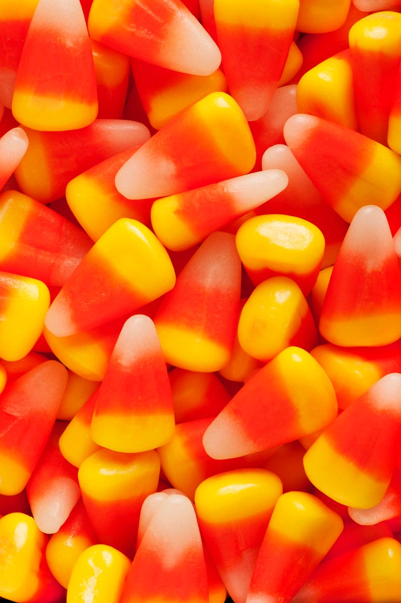 Candy corn Photo Halloween candy background photo Fall  Etsy