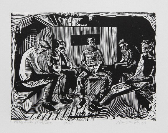 Samella Lewis- Migrants
