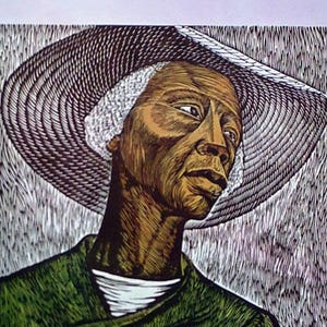 Elizabeth Catlett- Sharecropper (Offset Print)
