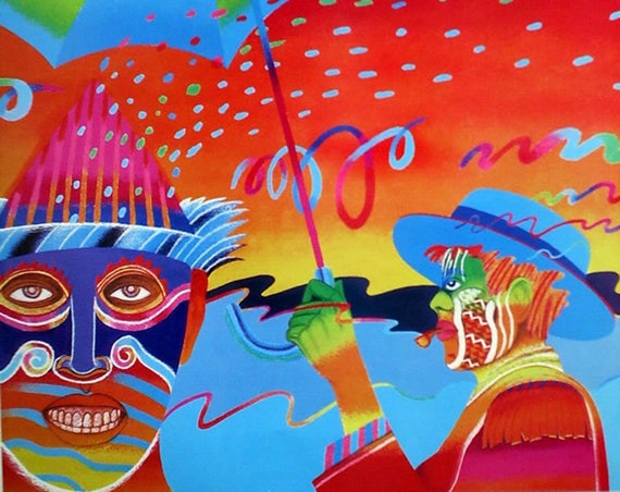 Antonio Ole'- Carnival (Offset Print)