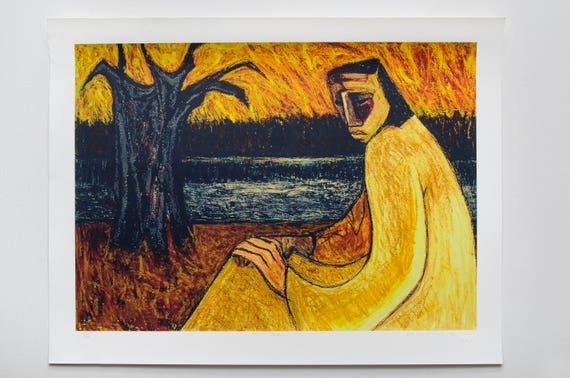 Samella Lewis- Bayou Woman