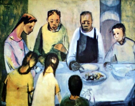 Samella Lewis- The Family (Offset Print)