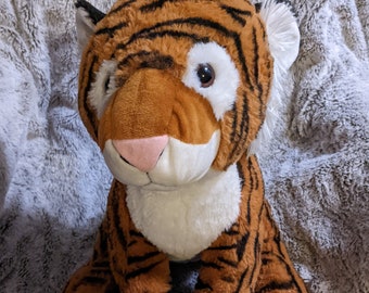 Weighted 1-5lbs Large Tiger Plush for Anxiety, ADHD, Stress, Autism, Comfort Therapy Stuffed Animal