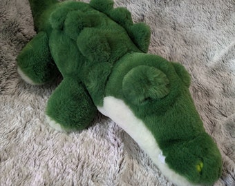 Weighted 1-4lbs Large Alligator Crocodile Plush for Anxiety, ADHD, Stress, Autism, Comfort Therapy Stuffed Animal