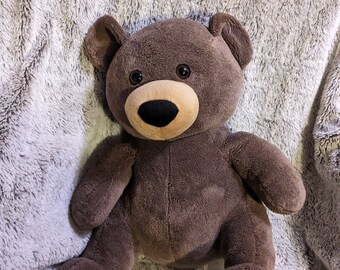 Weighted 1-4lbs Large Brown Teddy Bear Plush for Anxiety, ADHD, Stress, Autism, Comfort Therapy Stuffed Animal