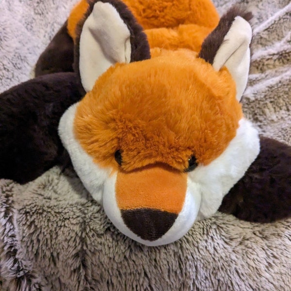 Weighted 1-5lbs Large Fox Plush for Anxiety, ADHD, Stress, Autism, Comfort Therapy Stuffed Animal