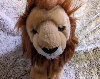 Weighted Lion Plush for Anxiety, ADHD, Stress, Autism, Comfort Therapy Stuffed Animal