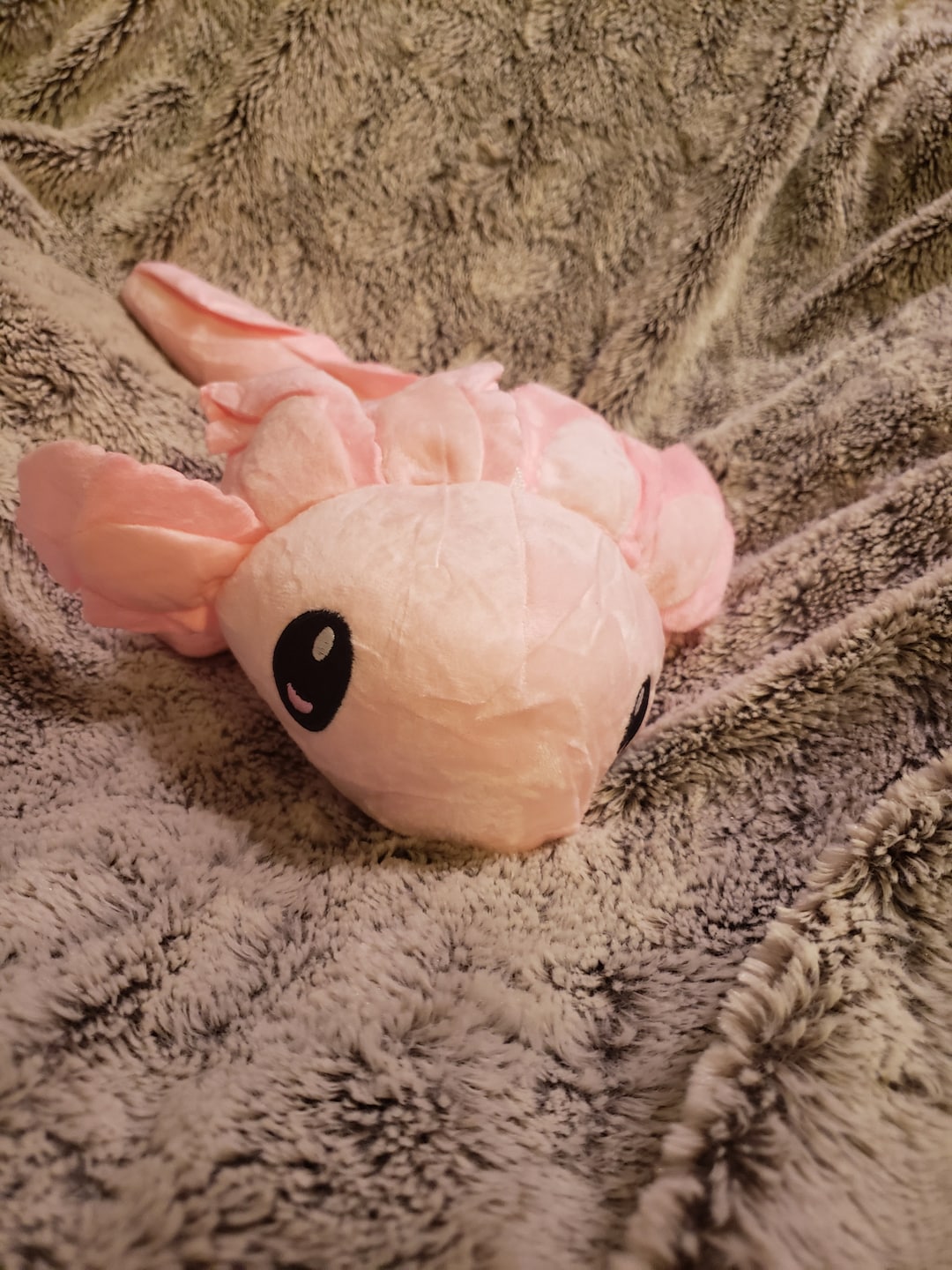 Weighted Pink Axolotl Plush for Anxiety ADHD Stress Autism Etsy