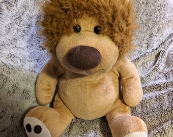 Weighted Lion Plush for Anxiety, ADHD, Stress, Autism, Comfort Therapy Stuffed Animal