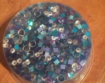 Mermaid's treasure fishbowl clear slime