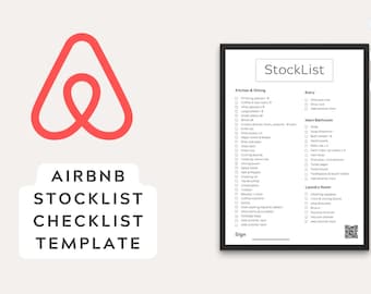Airbnb Supply Checklist