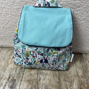 Sac à dos enfant Clément, sac cartable sac à dos crèche, sac à dos maternelle, sac à dos personnalisé