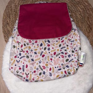 Sac à dos enfant Sophie, sac cartable sac à dos crèche, sac à dos maternelle, sac à dos personnalisé