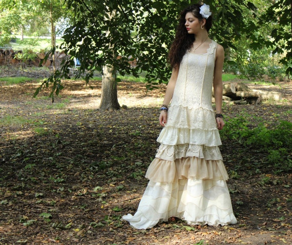 vintage chic wedding dress