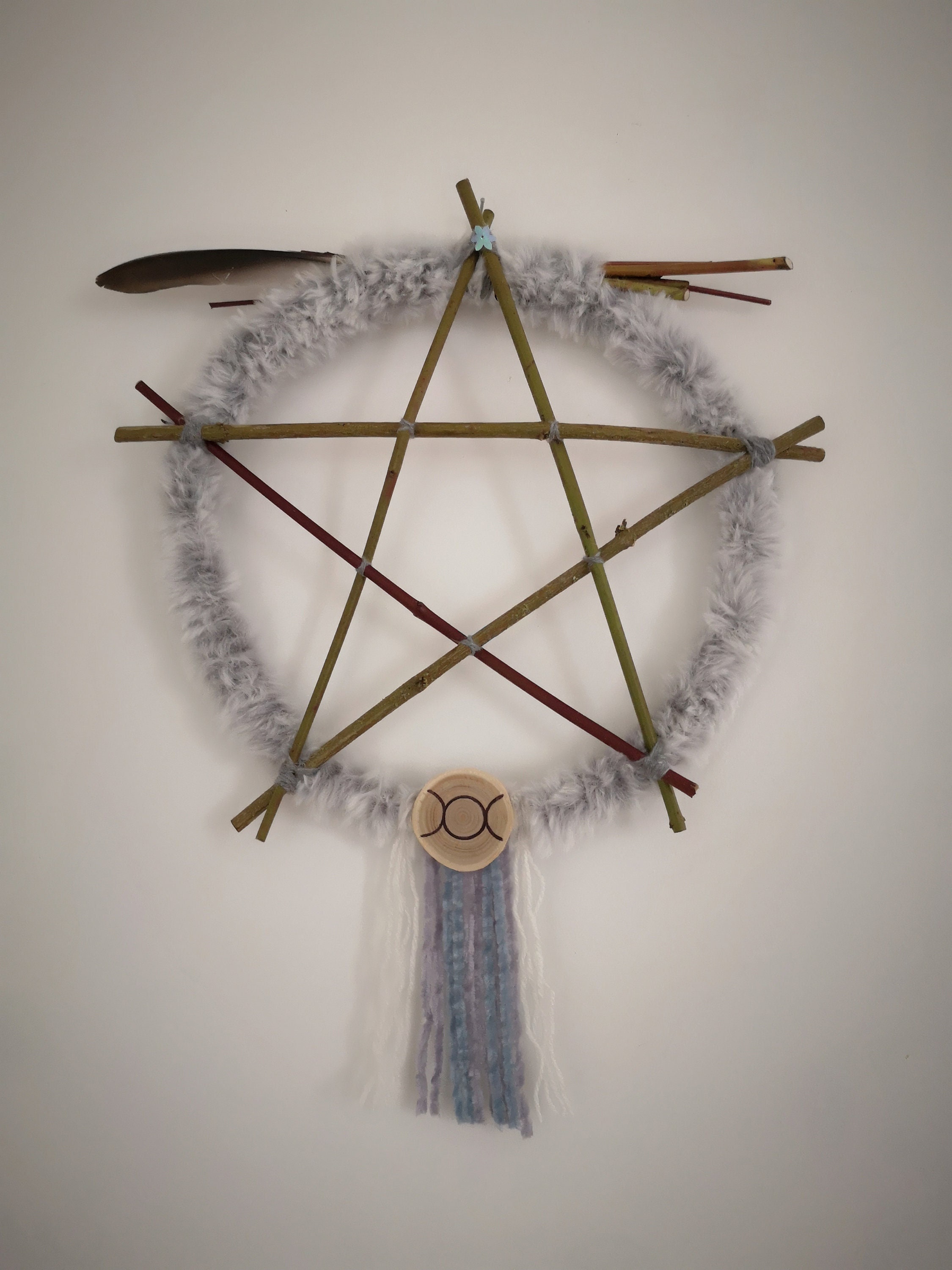 Pentacle Sorcière Blanche