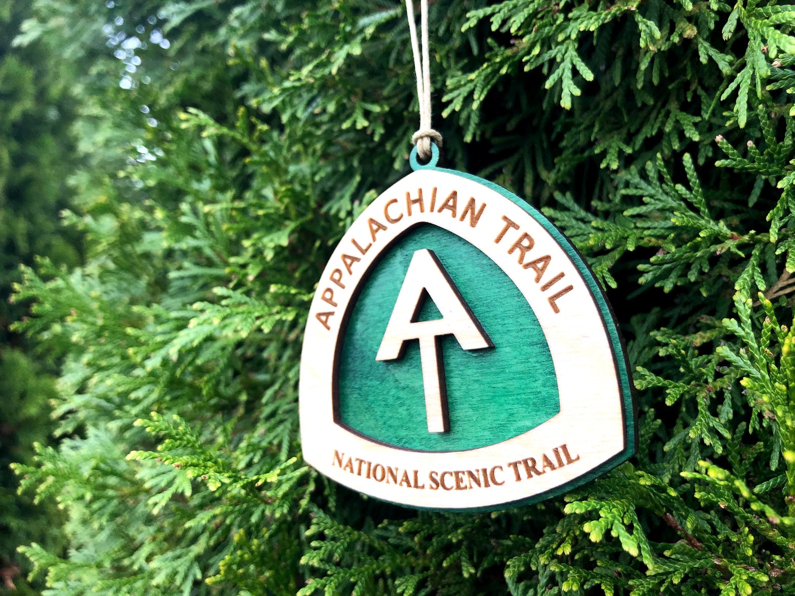 Appalachian Trail Ornament National Scenic Trail AT Emblem | Etsy