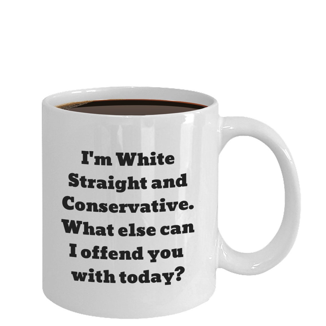 Funny Political Coffee Mug What Else Can I Offend You With Etsy