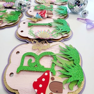 Fairy inspired banner, fairy party decorations, fairy party décor, fairy garden party, magical fairy birthday decorations