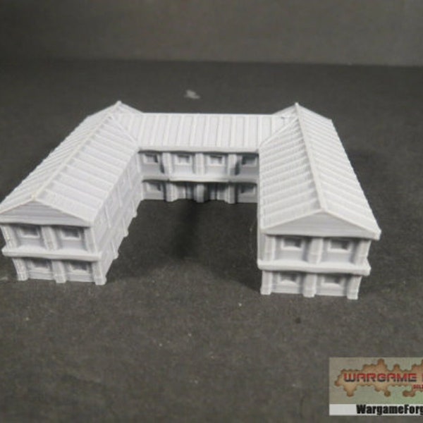 Military Barracks - Tabletop Wargame Terrain Battletech